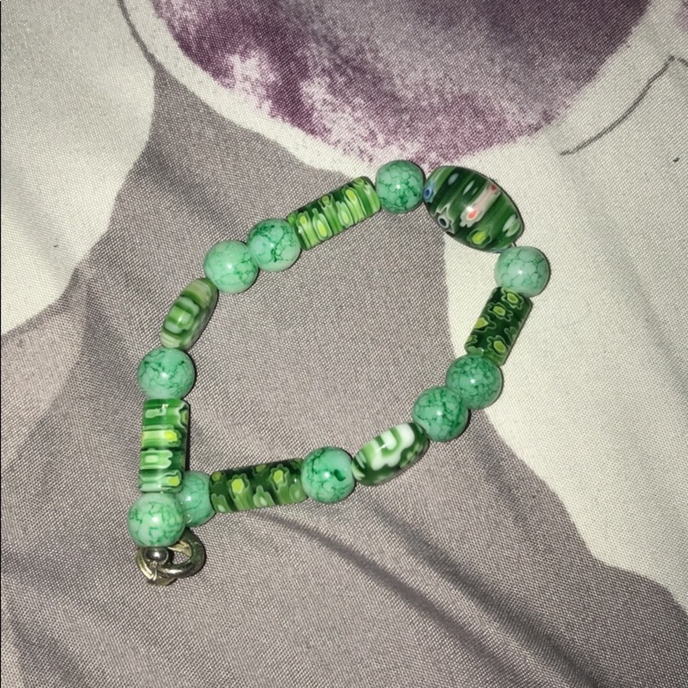 Green bracelet